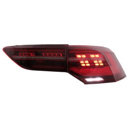 Feux arrières led pour VW Golf 8 - ROUGE