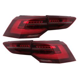 Feux arrières led pour VW Golf 8 - ROUGE