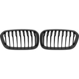 Performance sports grille for BMW 1 series 2015-2019 - Matte black