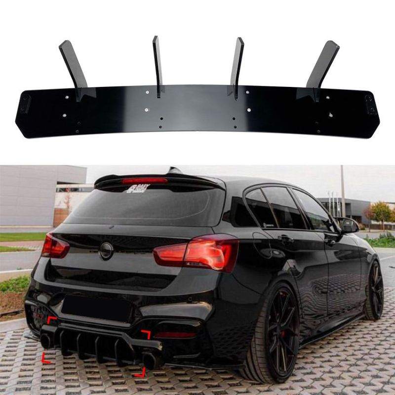 Rear bumper diffuser addition BMW M140i F20 LCI