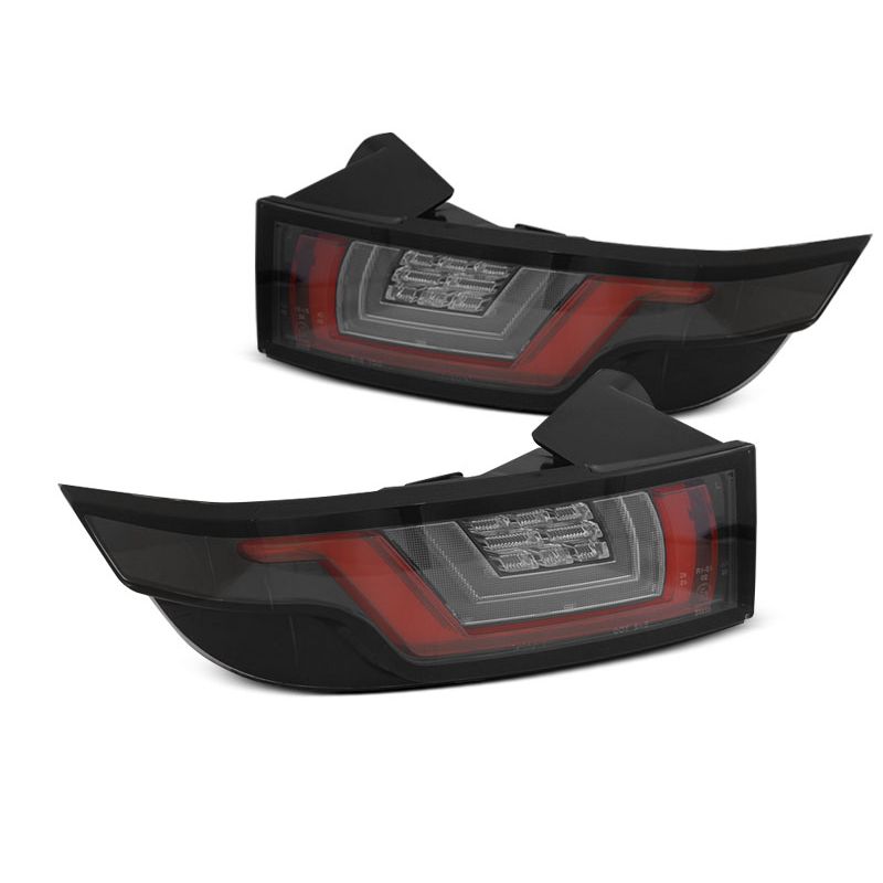 Feux arrières led séquentiel pour Range Rover Evoque 2011-2018 - Noir Rouge