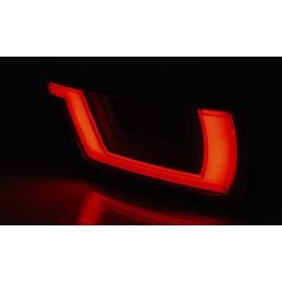 Feux arrières led séquentiel pour Range Rover Evoque 2011-2018 - Noir Rouge