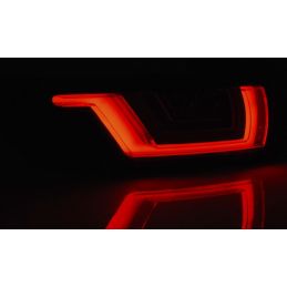 Luces traseras LED secuenciales para Range Rover Evoque 2011-2018 - Negro Rojo