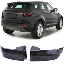 Luci posteriori sequenziali a LED per Range Rover Evoque 2011-2015 - Nero fumé