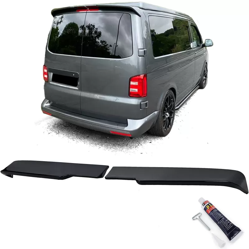 Dachspoiler schwarz glänzend VW Transporter T6 T6.1