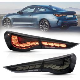 DYNAMIC LED-bakljus för BMW 4-serie 2020-2024 - Svart