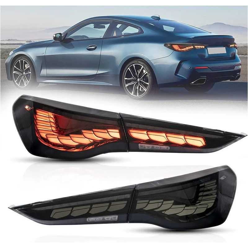 DYNAMIC LED-achterlichten voor BMW 4-serie 2020-2024 - Zwart