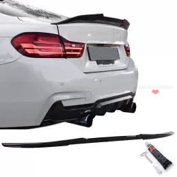 Spoiler negro brillante para BMW Serie 4 Coupé F32