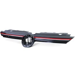 GTI look bumper for VW Golf 8 - With grille + led