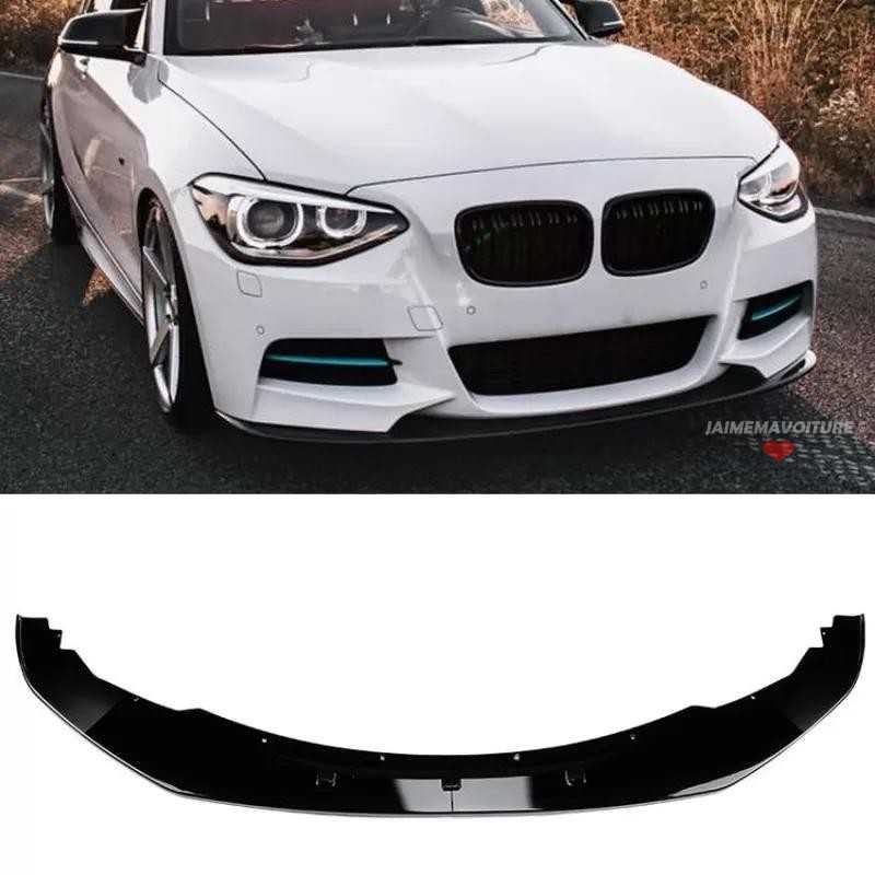 Front spoiler BMW 1 Series 2011-2015 look SPORT - High Gloss Black Jaimemavoituregpt 1 - Jaimemavoiture.fr 