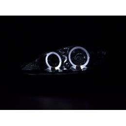 Angel eyes headlights for Renault Megane Chrome