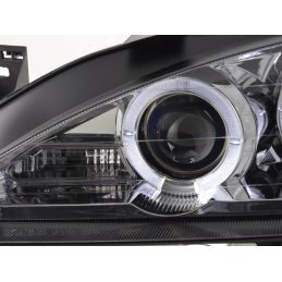 Angel eyes headlights for Renault Megane Chrome