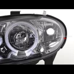 Angel eyes headlights for Renault Megane Chrome