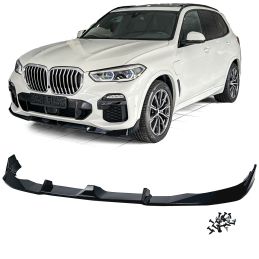 Front bumper blade for BMW X5 G05 gloss black