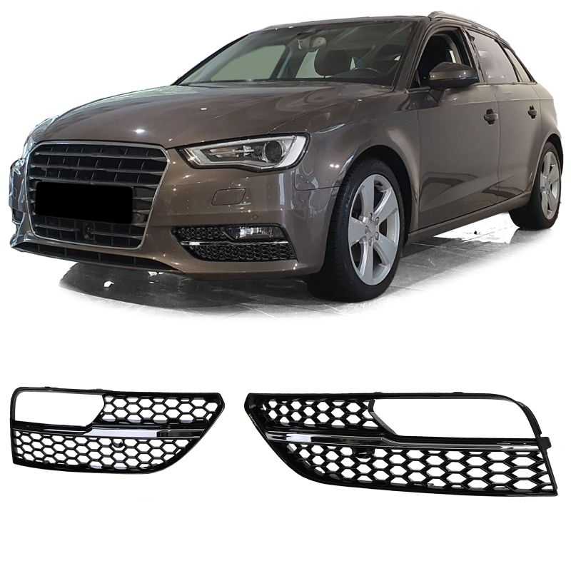 Rejillas antiniebla RS para Audi A3 2012-2016