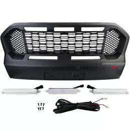 Grille for Ford Ranger T8 + leds