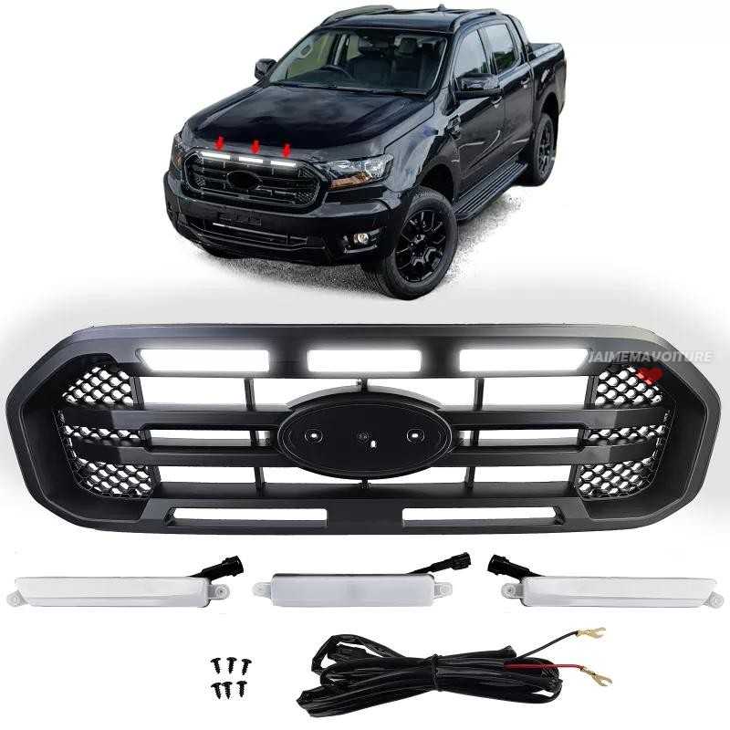 Calandre avec leds pour Ford Ranger T8 2.0 TDCi