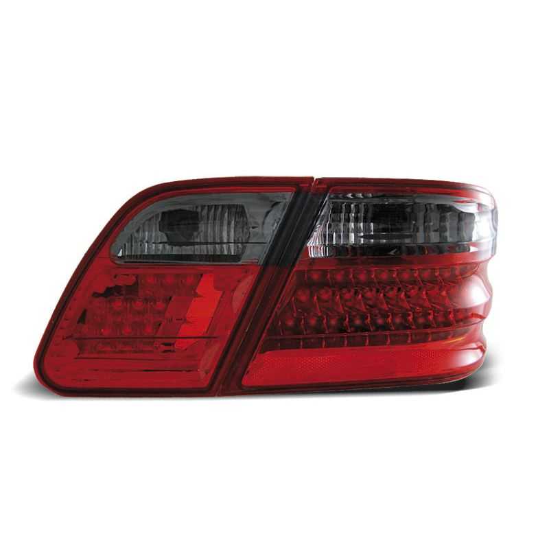 Fari posteriori per Mercedes Classe E W210 LED fumé rosso 1