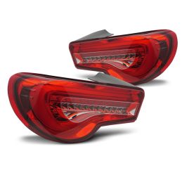 Feux arrières LED pour Toyota GT86 2012-2021 - Rouge