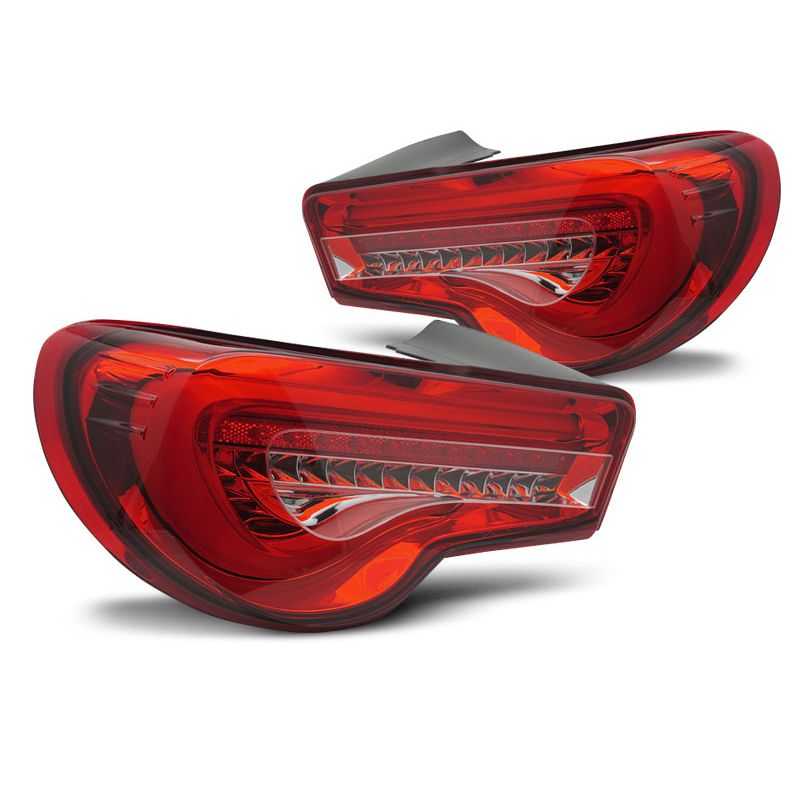 Luci posteriori a LED per Toyota GT86 2012-2021 - Rosso