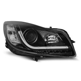 LED-strålkastare fram för Opel Insignia 2008-2012 - Svart