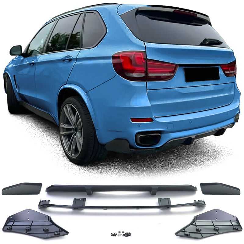 Diffuseur Look Sport noir mat pour BMW X5 F15 (2013-2018)