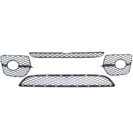 BMW X6 2006-2014 Honeycomb-grillsats för främre stötfångare