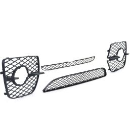 Kit grilles de pare-chocs avant BMW X6 2006-2014 nid d'abeille