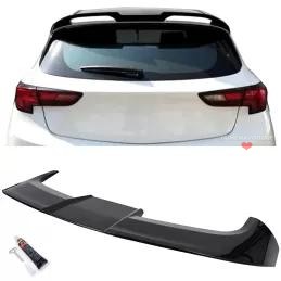 Black painted spoiler lip for Opel Astra K 2015 2021