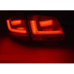 LED tail lights for VW Tiguan 2007-2011 - Smoked Red