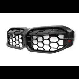 Honeycomb grille for BMW 3 Series G20 G21 LCI