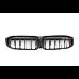 Black lacquered vertical bar grille for BMW 3 Series