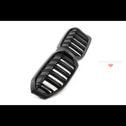 Zwart gelakt verticaal staafrooster voor BMW 3 Reeks