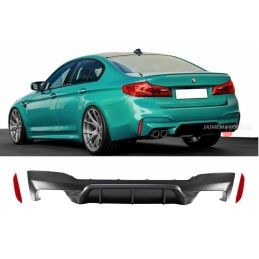 Achterbumper diffuser BMW 5 Reeks G30 Pack M look M5