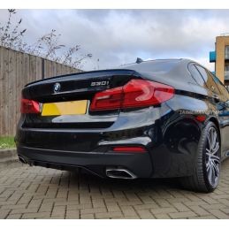 BMW 5er G30 M-Look-Paket PERFORMANCE Heckstossstangen-Diffusor