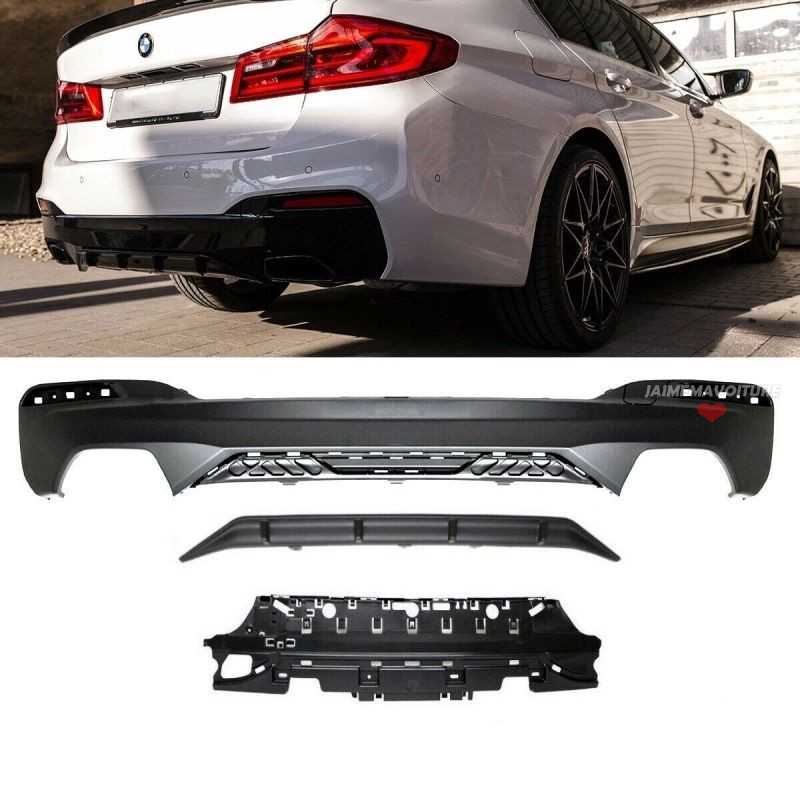 Difusor parachoques trasero BMW Serie 5 G30 Pack M look PERFORMANCE