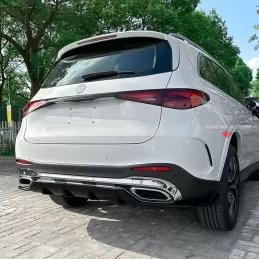 Transform the look of your Mercedes GLC with our Rear Diffuser and Side Splitter Kit