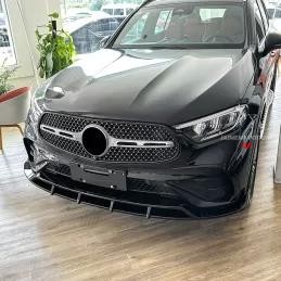 High-gloss black front blade for Mercedes GLC X254 C254 AMG Line