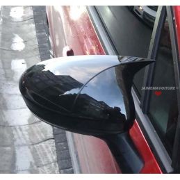 Couvre coque rétroviseur noir pour RENAULT CLIO 5