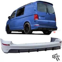 Sport rear bumper for VW Transporter Bus T6 T6.1