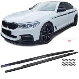 High-gloss black sill extension for BMW 5 Series G30 G31