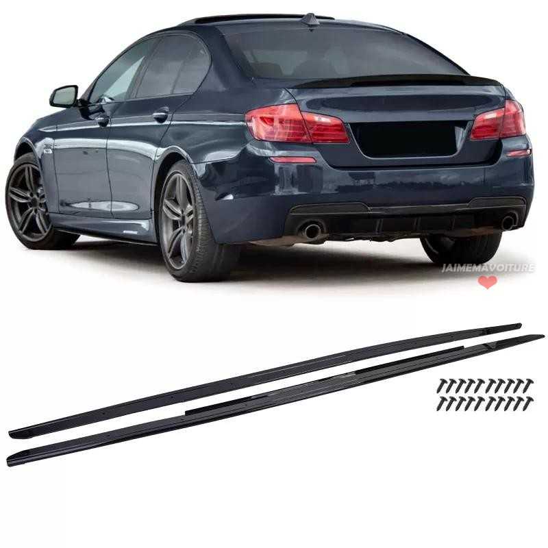 Estensioni del pannello oscillante in nero lucido per BMW Serie 5 F10 F11 (2010-2017)