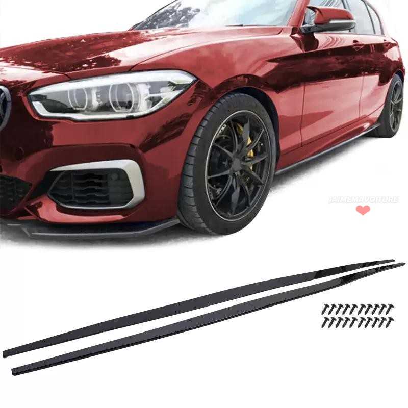 Bas de Caisse en Noir Brillant pour BMW Série 1 F20 F21 LCI