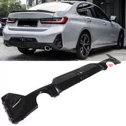 Bakre diffusor i Brillant Black till BMW 3-serie G20/G21 M Sport (från 07/2022) - LCI