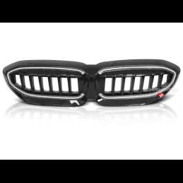 BMW 3-serie G20 G21 2019 2022 LED-konturgrill vertikala barer