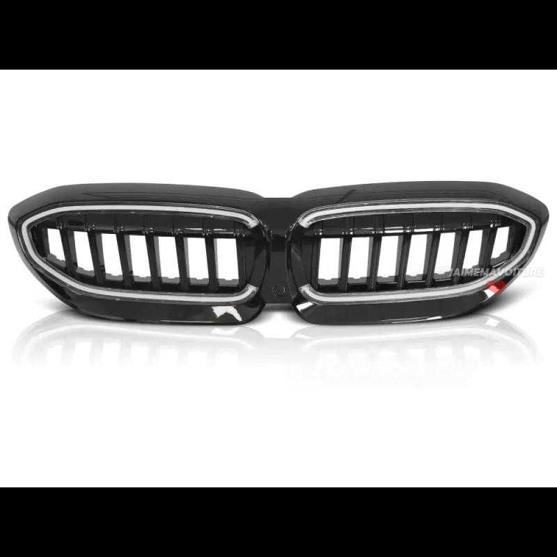 Kühlergrill Kontur Leds Vertikale Balken BMW 3er G20 G21 2019 2022