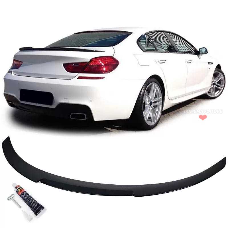 Spoiler posteriore Performance in nero lucido per BMW Serie 6 F06 Gran Coupé (2012-2018)