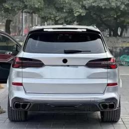 Aero kit blade delantero, difusor trasero, punta de escape, spoiler, paneles de balancines para BMW X5 G05 LCI