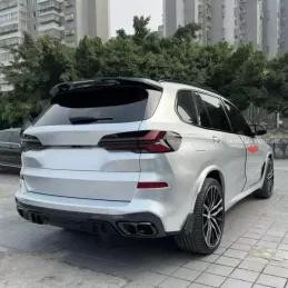 Aero kit blade delantero, difusor trasero, punta de escape, spoiler, paneles de balancines para BMW X5 G05 LCI