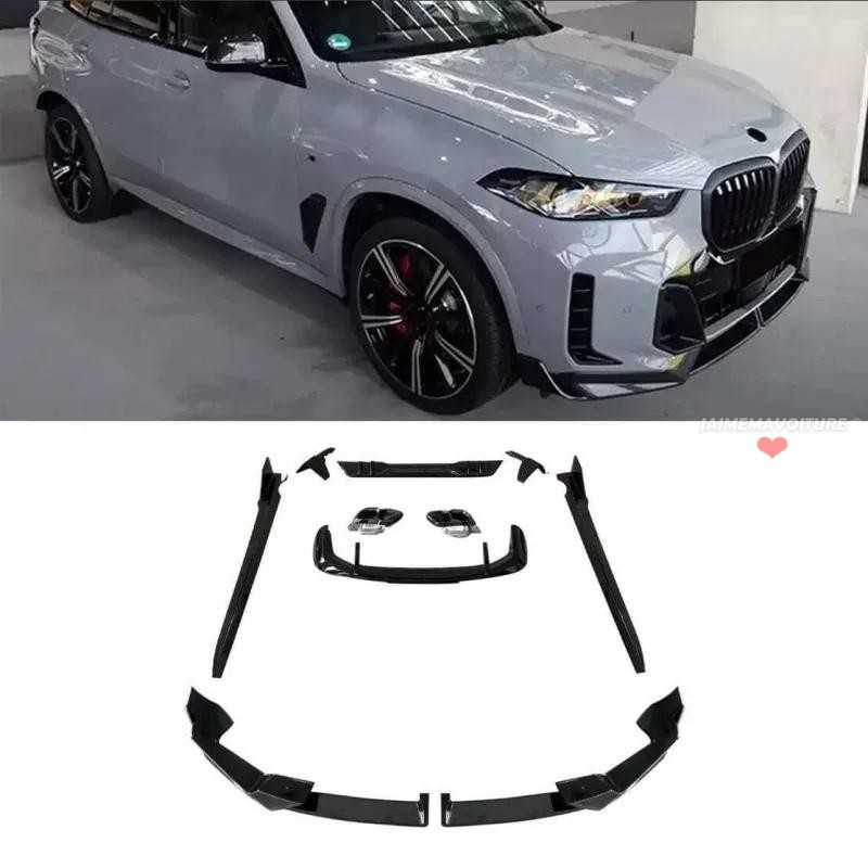 Aero Kit Completo en Negro de Alto Brillo para BMW X5 G05 LCI